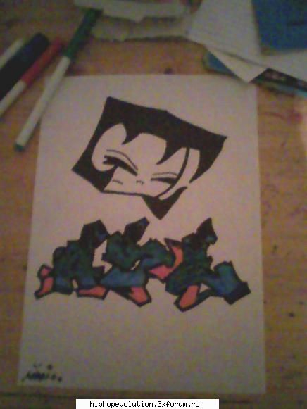 Schite si Stickere..;) - wax-ule...hai ca ma apuc sa termin ce am - Sketch and Art
