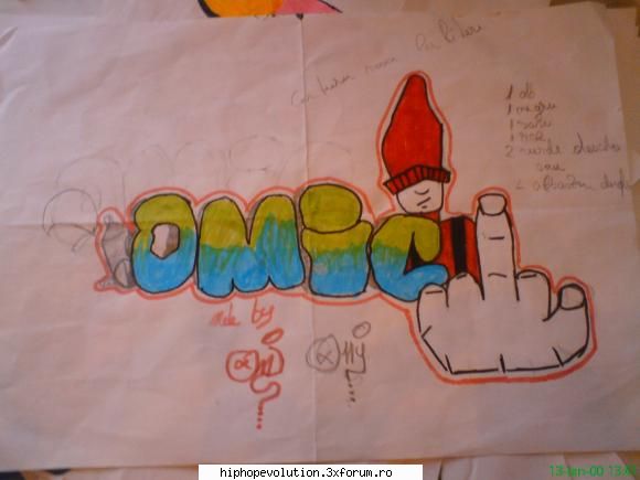 Schite si Stickere..;) - Da tare aia cu AsC:>:> si mia ales personajul :D - Sketch and Art
