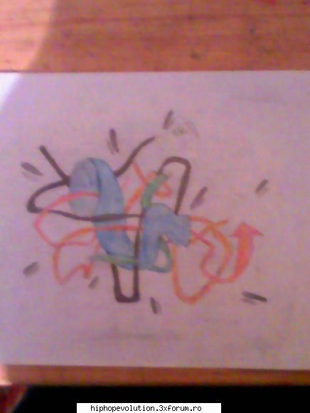 Schite si Stickere..;) - uite wax....ca am postat si desenu cela - Sketch and Art